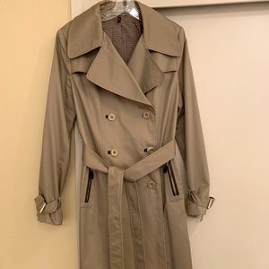 Classic, double breasted, trench coat